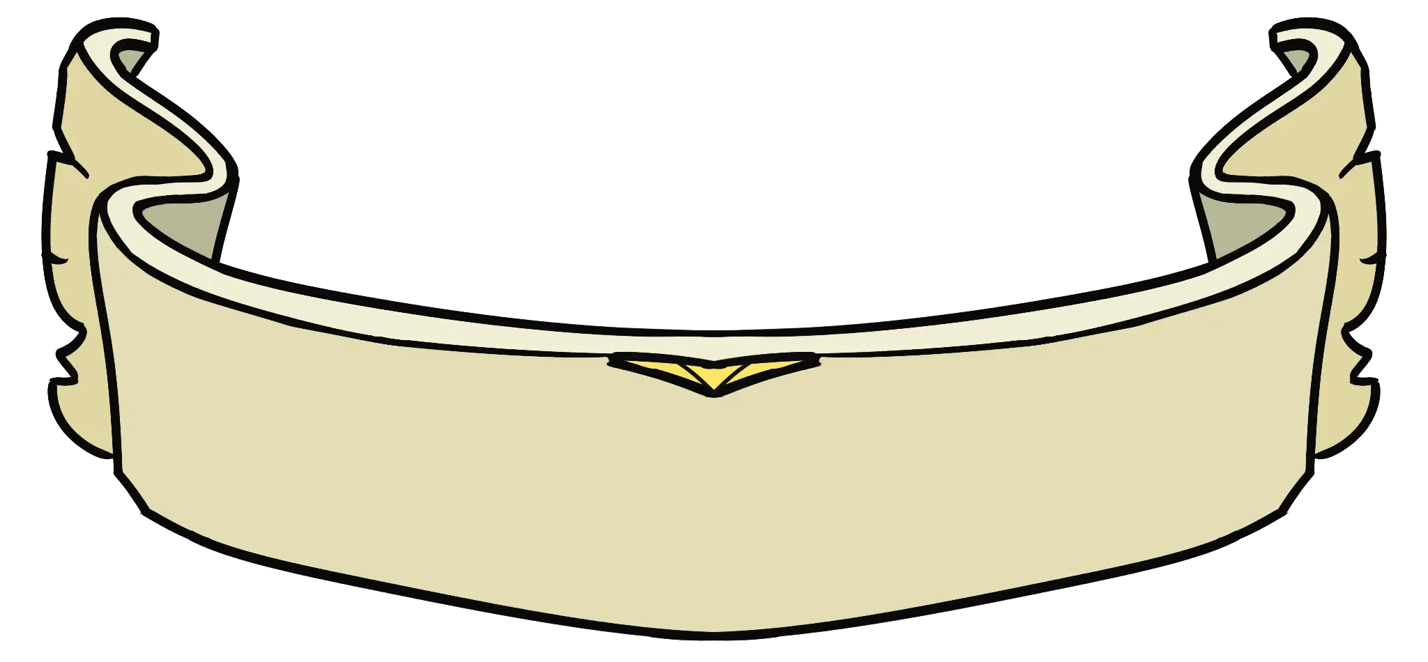 text banner